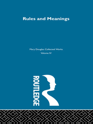 cover image of Rules and Meanings